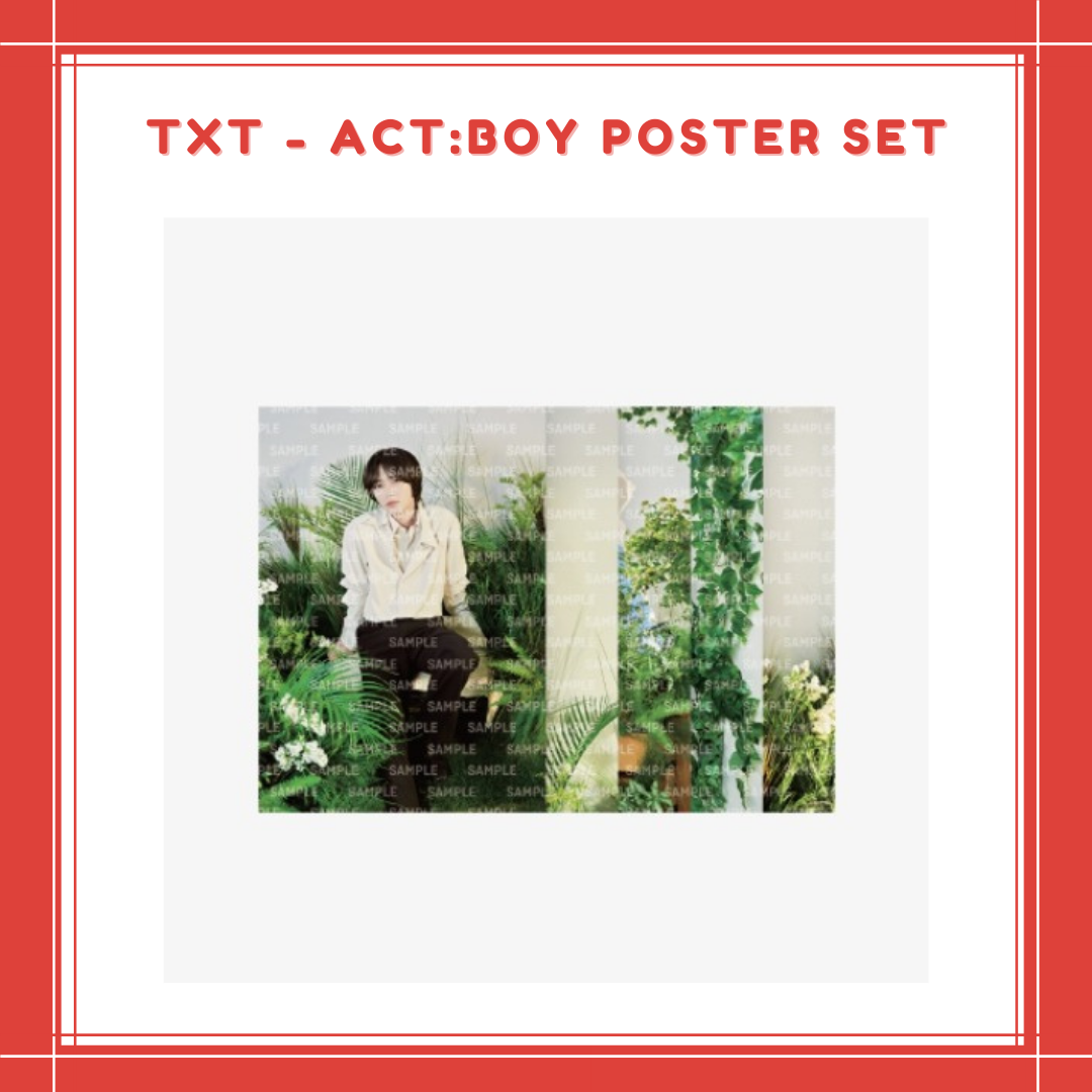 [PREORDER] TXT - ACT:BOY POSTER SET