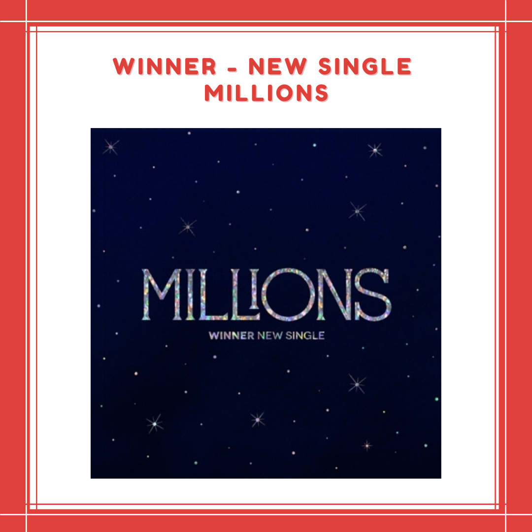 [PREORDER] WINNER - NEW SINGLE MILLIONS