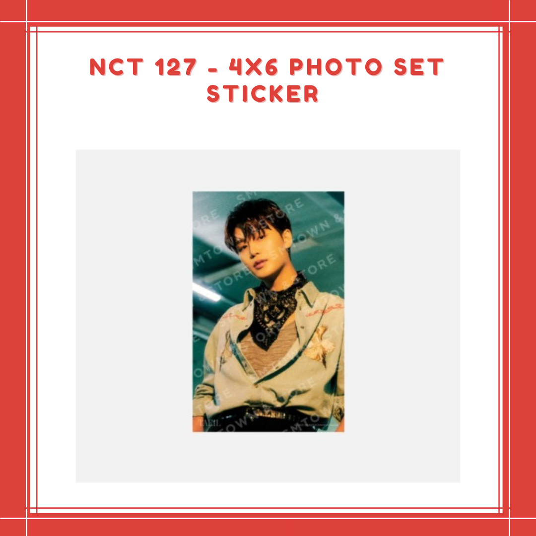 [PREORDER] NCT 127 - 4X6 PHOTO SET STICKER