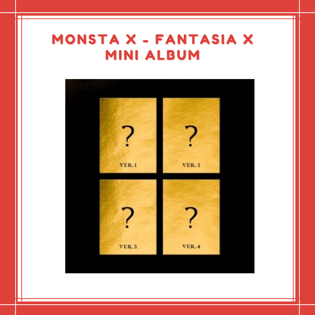 [PREORDER] MONSTA X - FANTASIA X MINI ALBUM