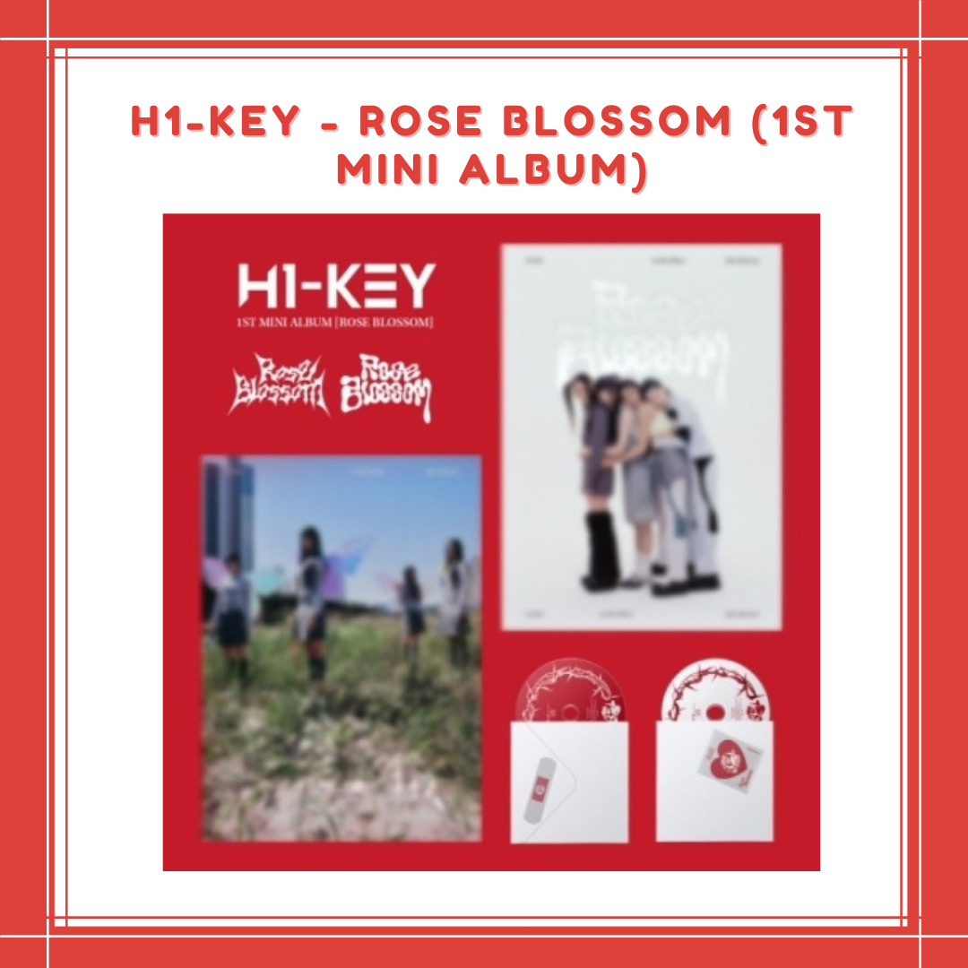 [PREORDER] H1-KEY - ROSE BLOSSOM (1ST MINI ALBUM)