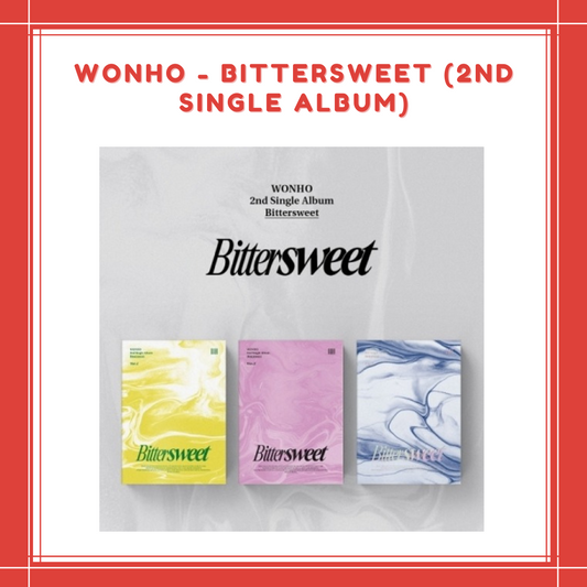 [PREORDER] WONHO - BITTERSWEET (2ND SINGLE ALBUM)