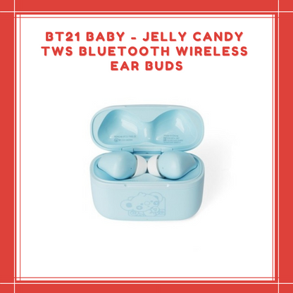 [PREORDER] BT21 BABY - JELLY CANDY TWS BLUETOOTH WIRELESS EAR BUDS