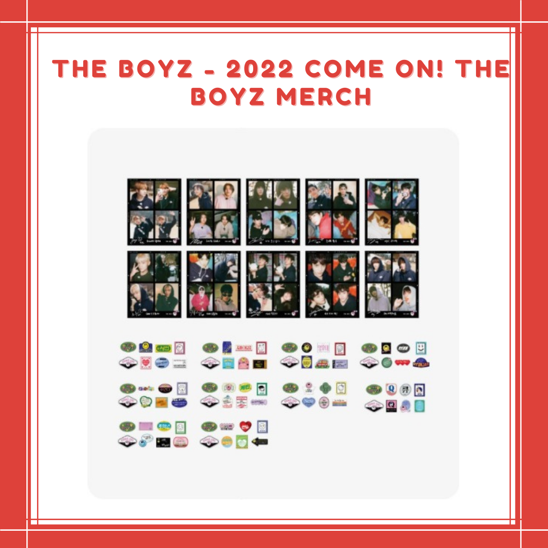 [PREORDER] THE BOYZ - 2022 COME ON! THE BOYZ STICKER PACK