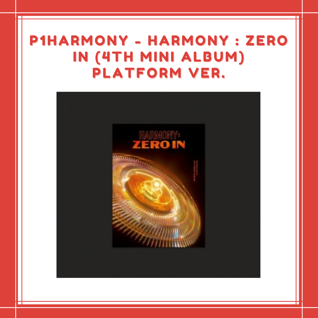 P1Harmony - 4th Mini Album: HARMONY ZERO IN (Platform ver.)