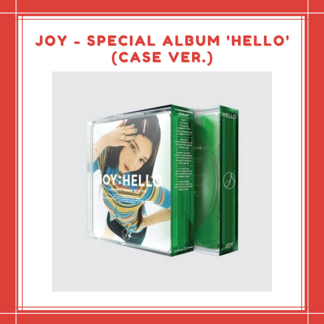 [PREORDER] JOY - SPECIAL ALBUM 'HELLO' (CASE VER.)