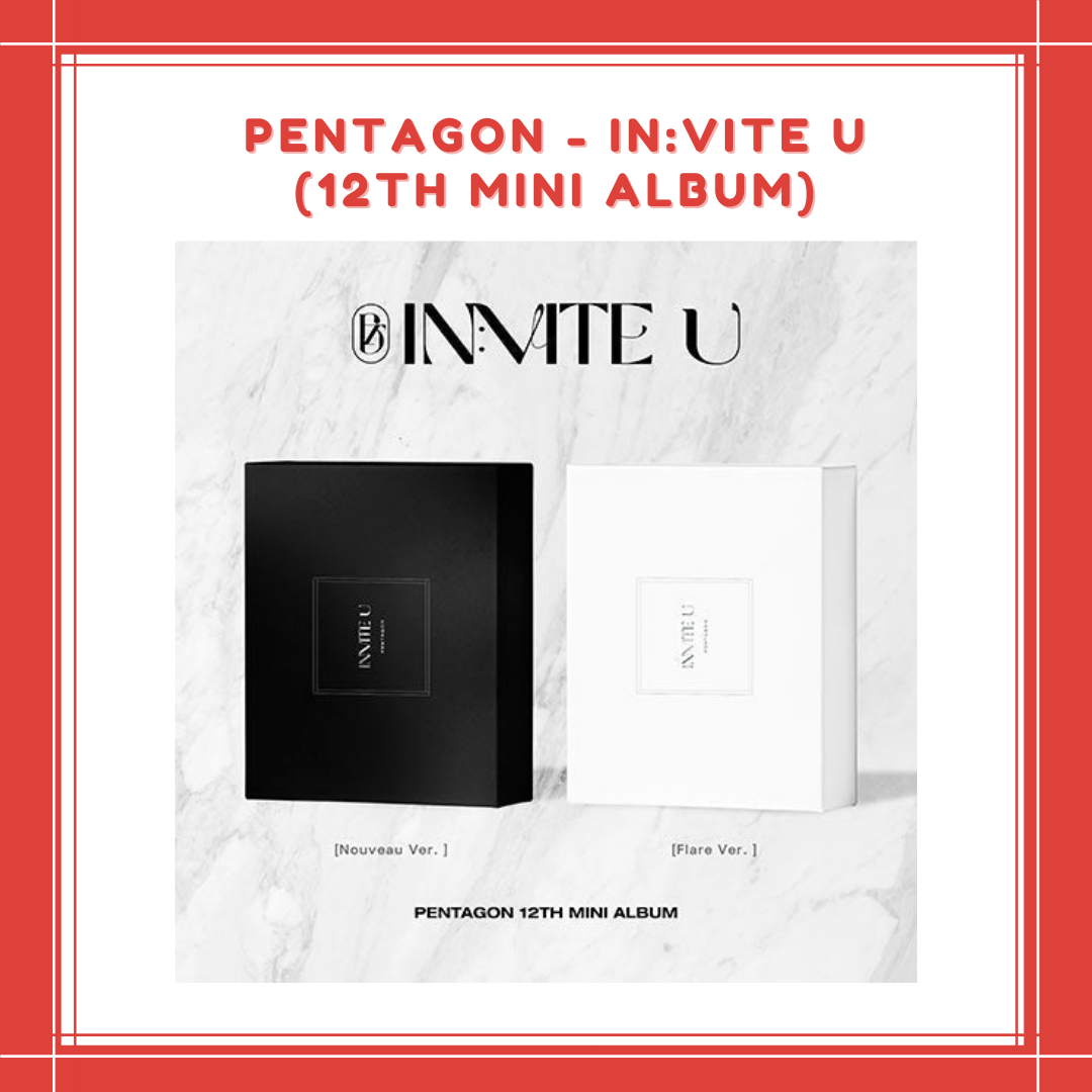 [PREORDER] PENTAGON - IN:VITE U (12TH MINI ALBUM)
