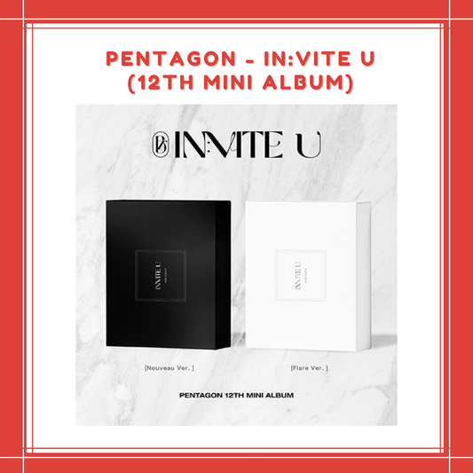 [PREORDER] PENTAGON - IN:VITE U (12TH MINI ALBUM)