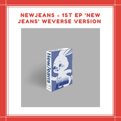 [PREORDER] NEWJEANS - 1ST EP 'NEW JEANS' WEVERSE VERSION