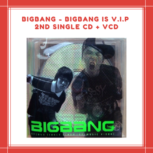 [PREORDER] BIGBANG - BIGBANG IS V.I.P 2ND SINGLE CD + VCD