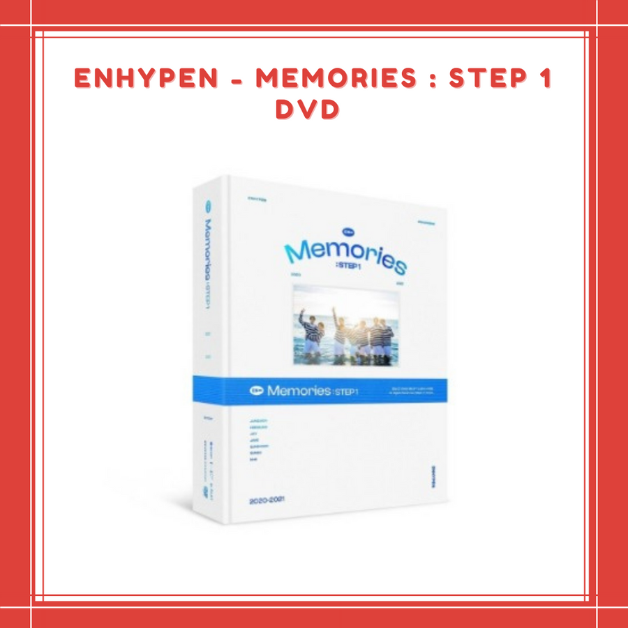 PREORDER] ENHYPEN - MEMORIES : STEP 1 DVD – All Korea Qatar