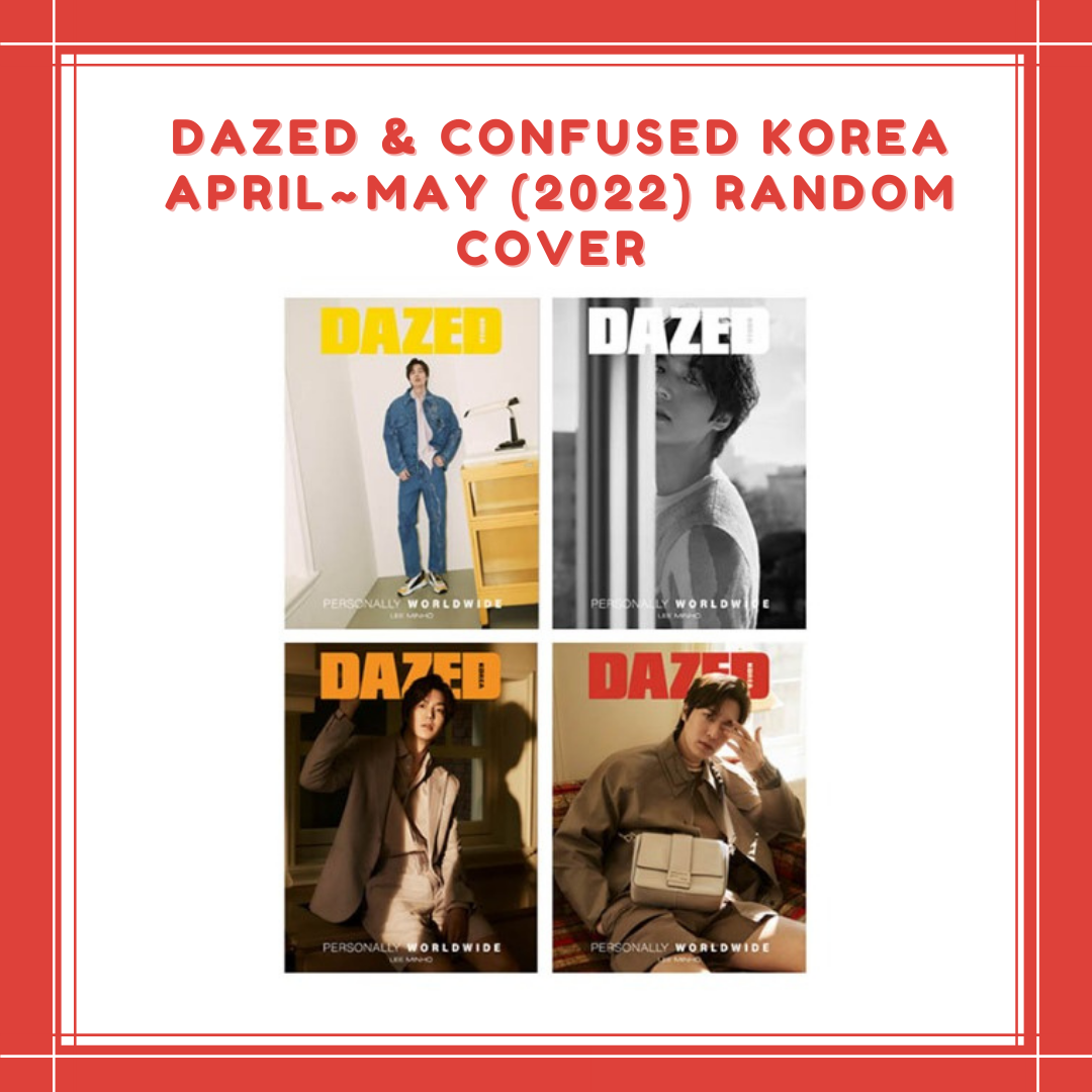 [PREORDER] DAZED & CONFUSED KOREA APRIL~MAY (2022) RANDOM COVER
