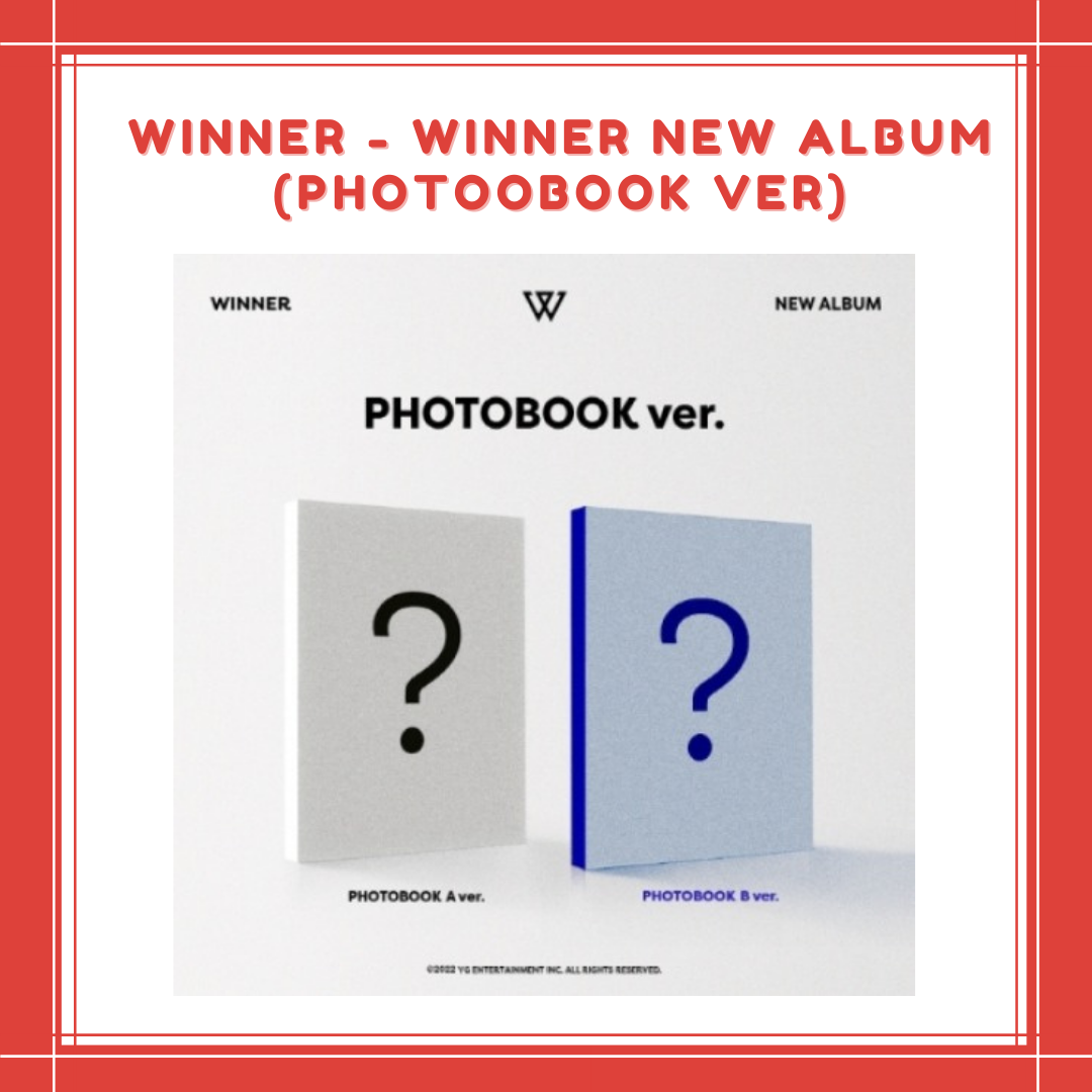 [PREORDER] WINNER - WINNER NEW ALBUM (PHOTOBOOK VER)