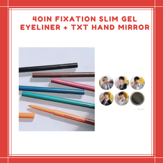 [PREORDER] 4OIN Fixation Slim Gel Eyeliner + TXT Hand Mirror