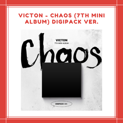 [PREORDER] VICTON - CHAOS (7TH MINI ALBUM) DIGIPACK VER