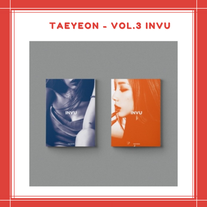 [PREORDER] TAEYEON - VOL.3 INVU