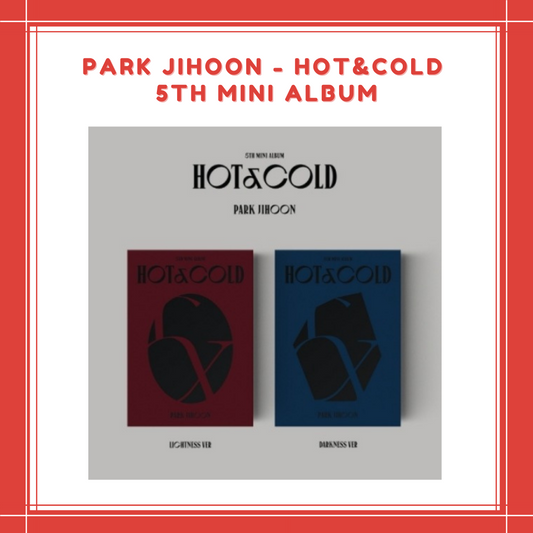 [PREORDER] PARK JIHOON - HOT&COLD 5TH MINI ALBUM