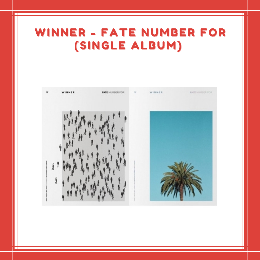 [PREORDER] WINNER - FATE NUMBER FOR (SINGLE ALBUM)