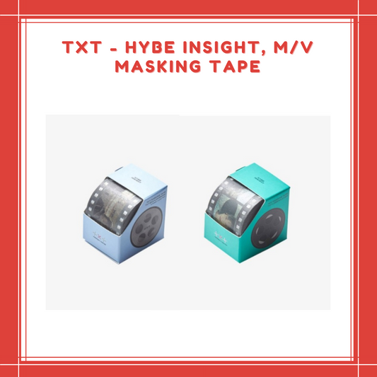 [PREORDER] TXT - HYBE INSIGHT M/V MASKING TAPE