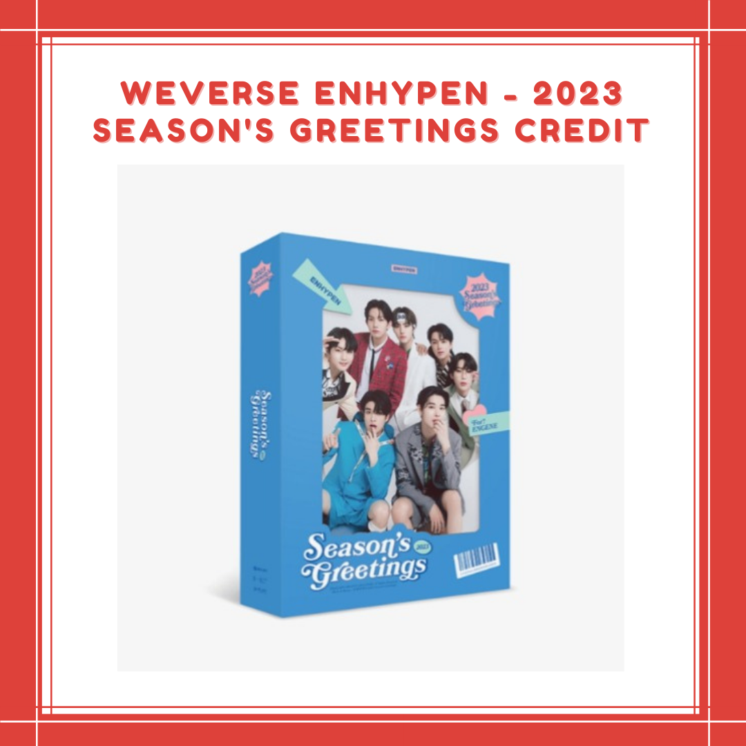 [PREORDER] WEVERSE ENHYPEN - 2023 SEASON'S GREETINGS