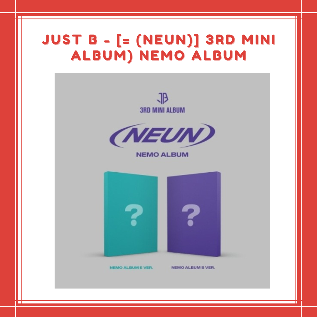 [PREORDER] JUST B - [= (NEUN)] (3RD MINI ALBUM) NEMO ALBUM