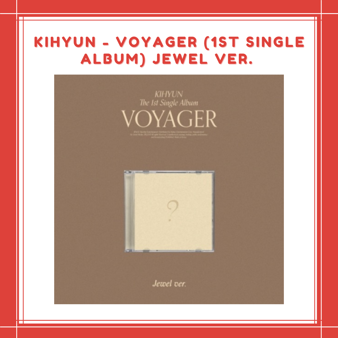 [PREORDER] KIHYUN - VOYAGER (1ST SINGLE ALBUM) JEWEL VER.