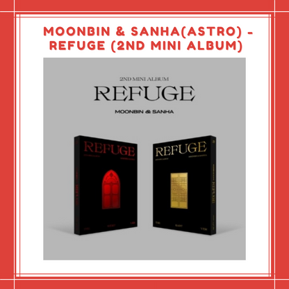 [PREORDER] MOONBIN & SANHA(ASTRO) - REFUGE (2ND MINI ALBUM)