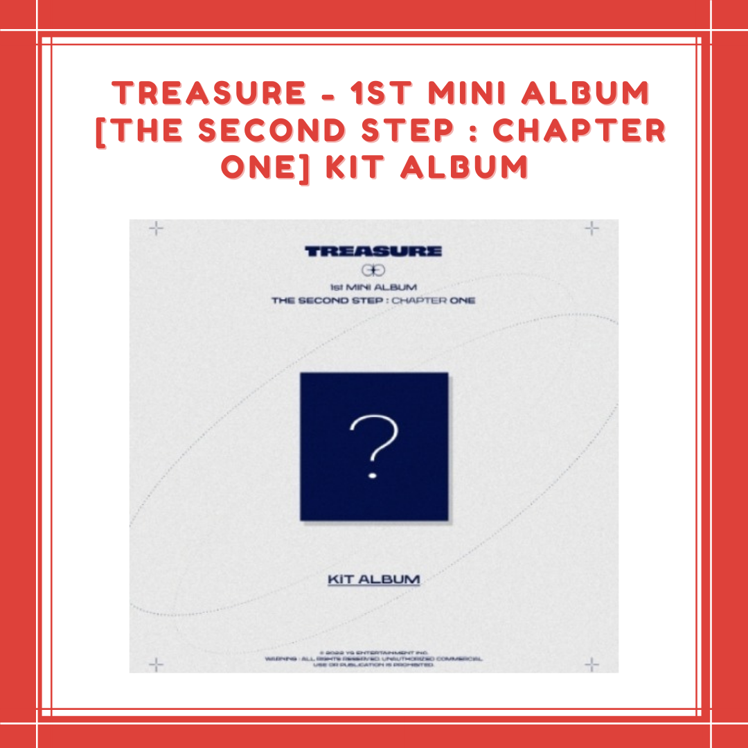 [PREORDER] TREASURE - 1ST MINI ALBUM THE SECOND STEP : CHAPTER ONE KIT ALBUM