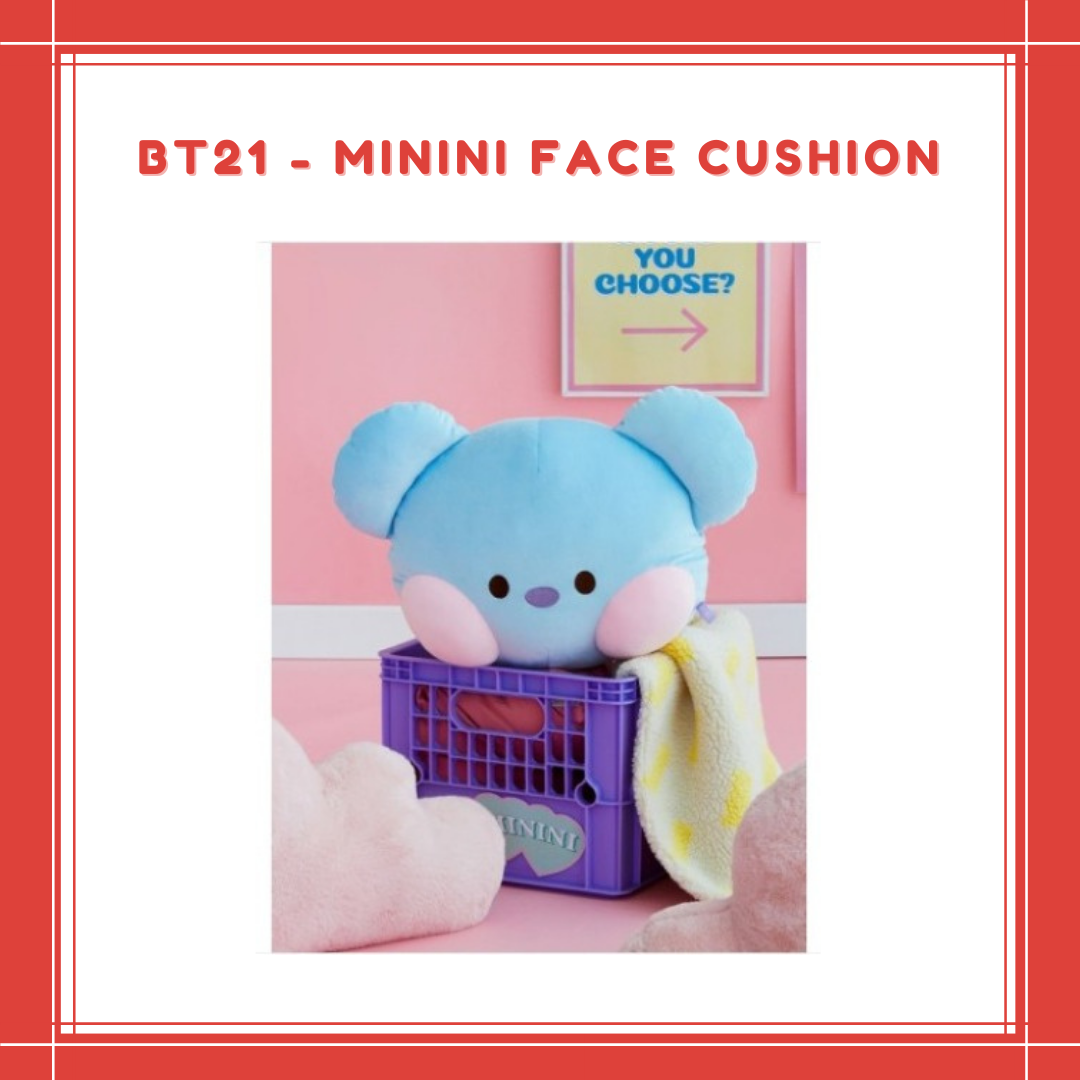 [PREORDER] BT21 - MININI FACE CUSHION