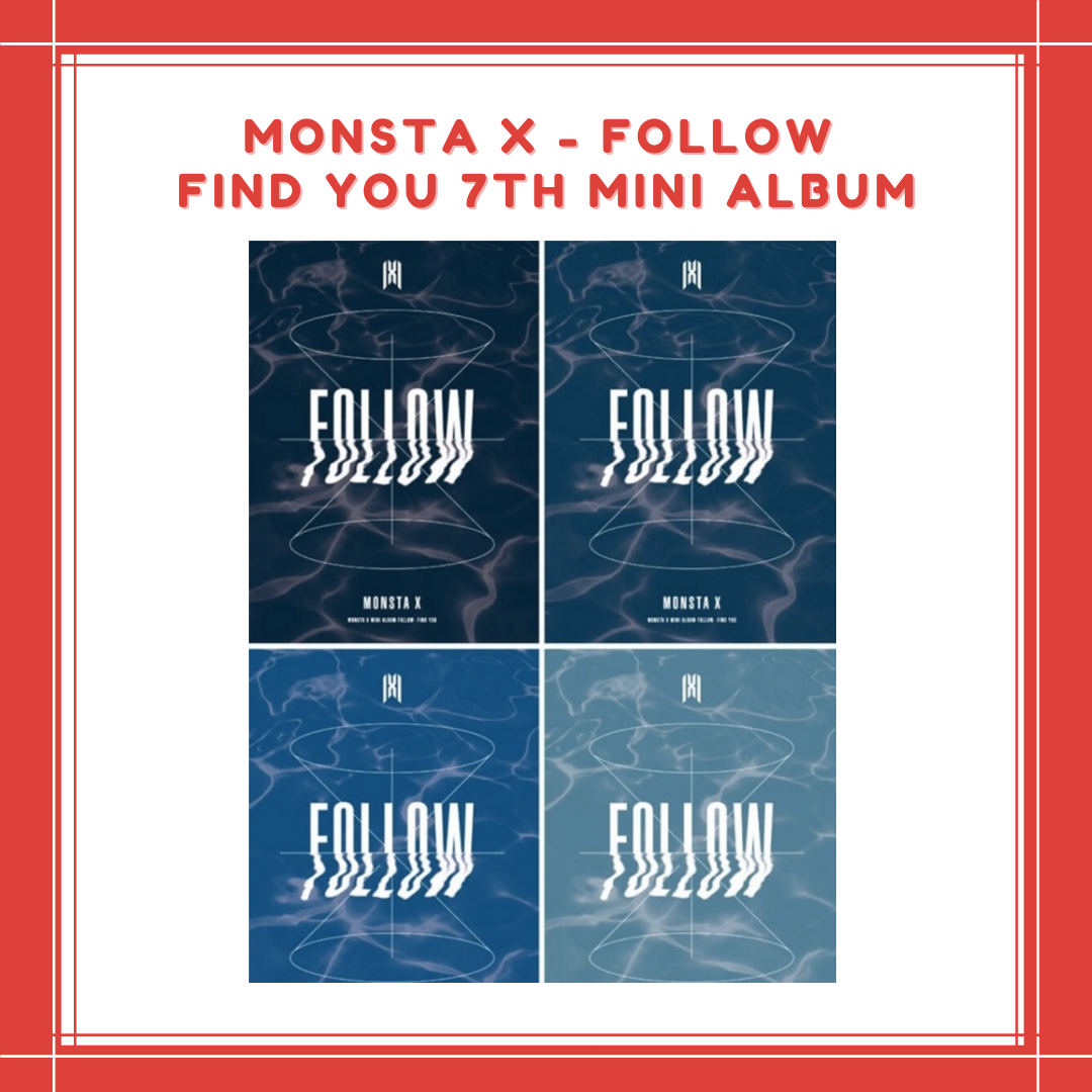 [PREORDER] MONSTA X - FOLLOW-FIND YOU (7TH MINI ALBUM)