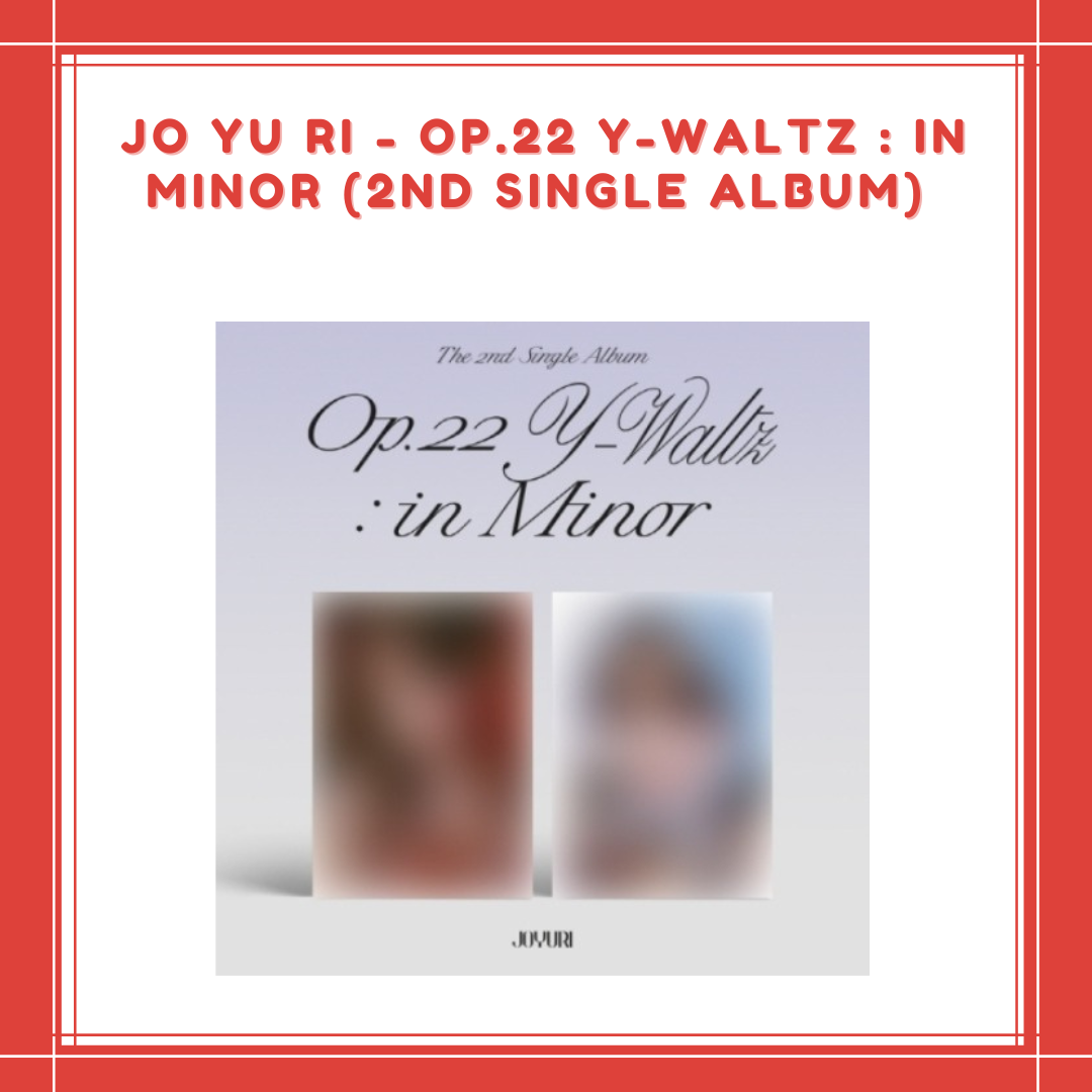 [PREORDER] JO YU RI - OP.22 Y-WALTZ : IN MINOR (2ND SINGLE ALBUM)