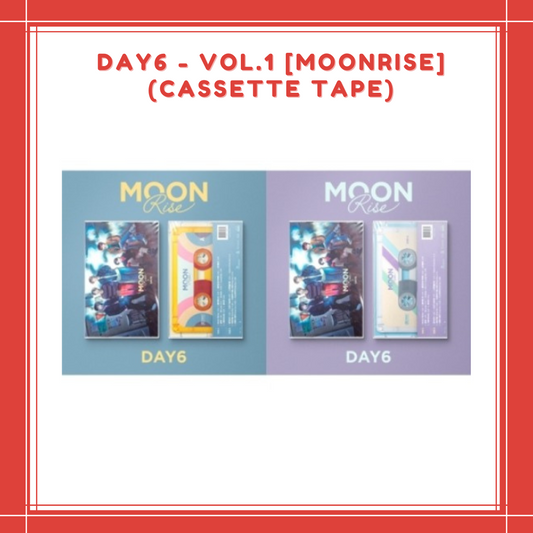 [PREORDER] DAY6 - VOL.1 [MOONRISE] (CASSETTE TAPE)