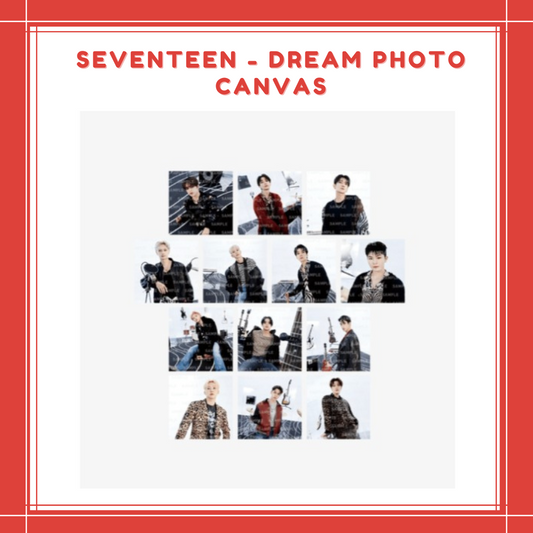 [PREORDER] SEVENTEEN - DREAM PHOTO CANVAS