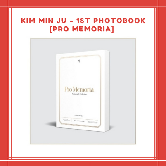 [PREORDER] KIM MIN JU - 1ST PHOTOBOOK [PRO MEMORIA]