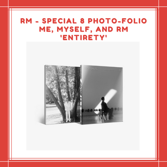 [PREORDER] RM - SPECIAL 8 PHOTO-FOLIO ME, MYSELF, AND RM 'ENTIRETY'