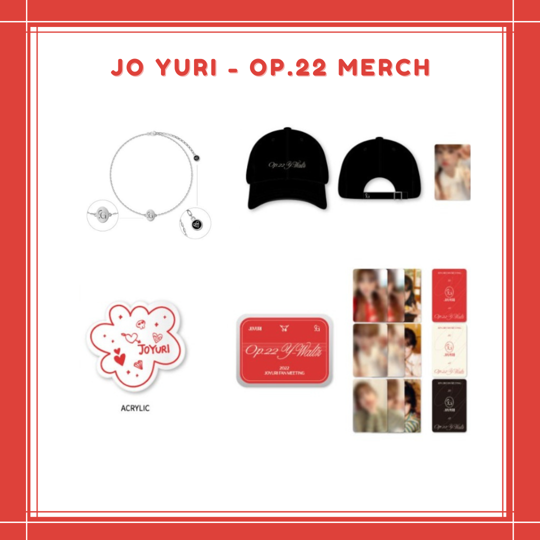 [PREORDER] JO YURI - OP.22 MERCH