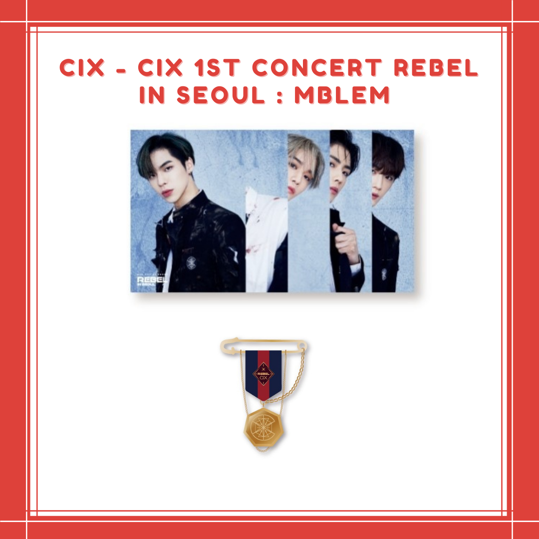 [PREORDER] CIX - CIX 1st CONCERT REBEL in SEOUL : MBLEM