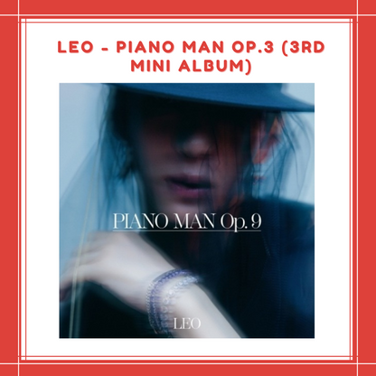 [PREORDER] LEO - PIANO MAN OP.3 (3RD MINI ALBUM)