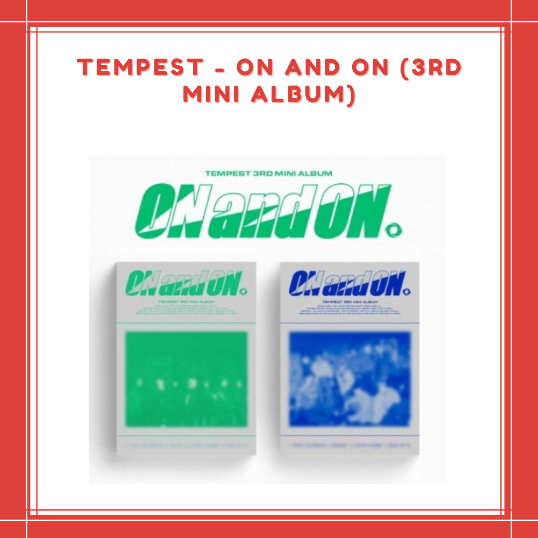 [PREORDER] TEMPEST - ON AND ON (3RD MINI ALBUM)