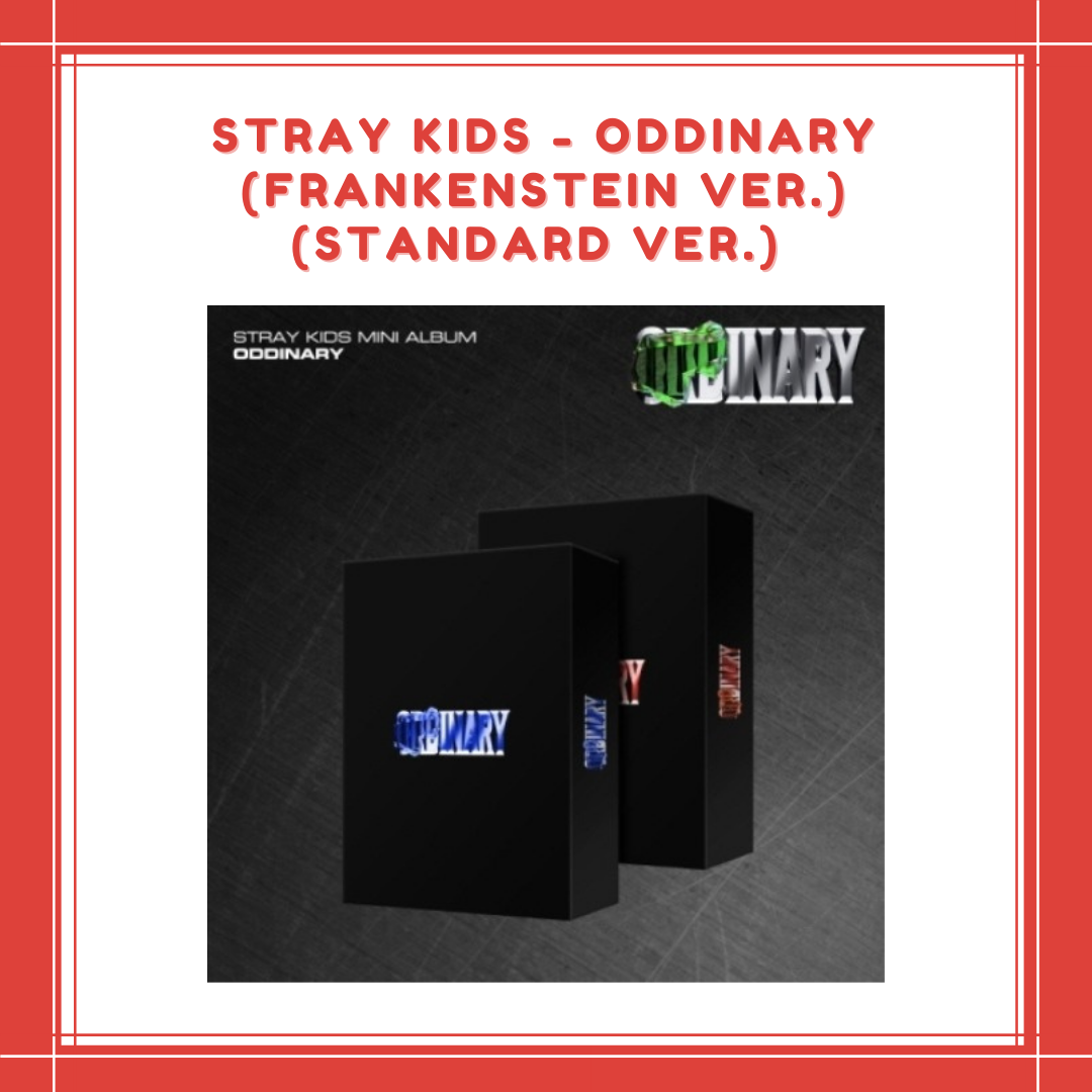 [PREORDER] STRAY KIDS - ODDINARY (FRANKENSTEIN VER.) (STANDARD VER.)