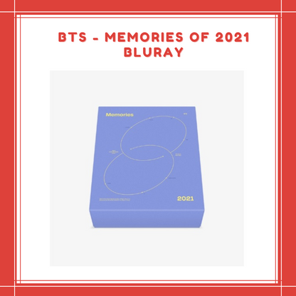 [PREORDER] BTS - MEMORIES OF 2021 BLU-RAY