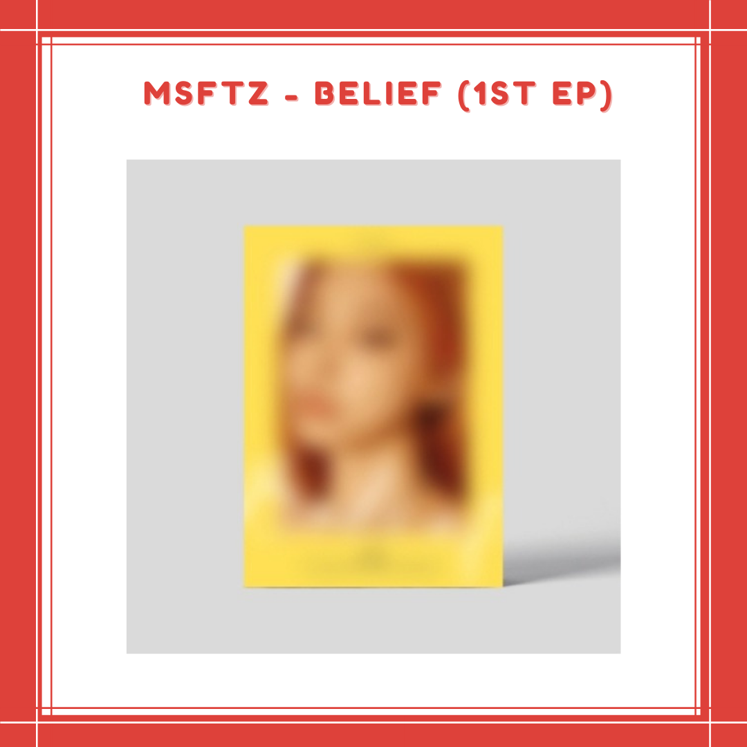 [PREORDER] MSFTZ - BELIEF (1ST EP)