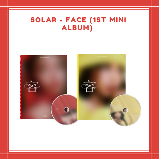 [PREORDER] SOLAR - FACE (1ST MINI ALBUM)