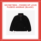 [PREORDER] SEVENTEEN - POWER OF LOVE FLEECE ANORAK (BLACK)