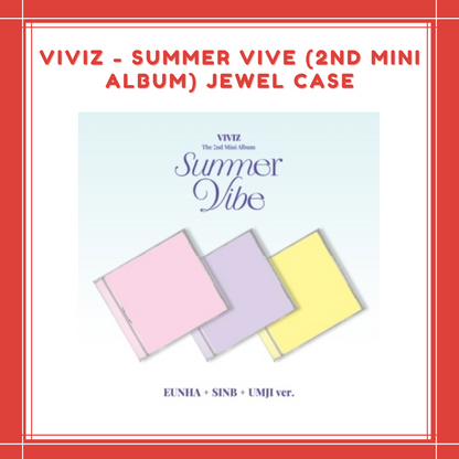 [PREORDER] VIVIZ - SUMMER VIVE (2ND MINI ALBUM) JEWEL CASE