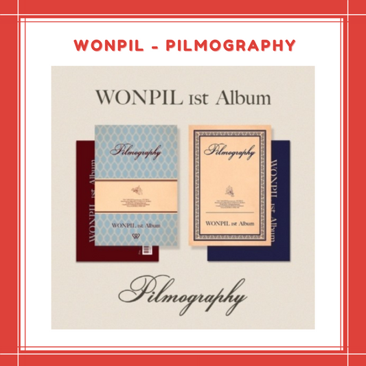 [ON HAND] WONPIL - PILMOGRAPHY (+ SPECIAL PC)