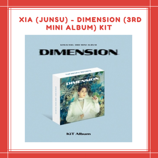 [PREORDER] XIA (JUNSU) - DIMENSION (3RD MINI ALBUM) KIT