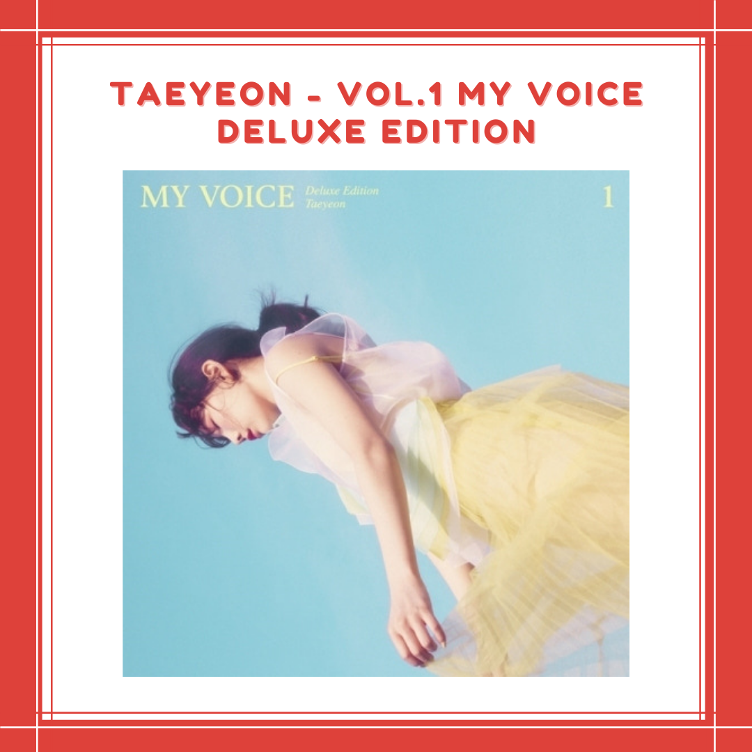 [PREORDER] TAEYEON - VOL.1 MY VOICE DELUXE EDITION