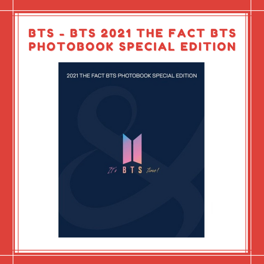 [PREORDER] BTS - BTS 2021 THE FACT BTS PHOTOBOOK SPECIAL EDITION