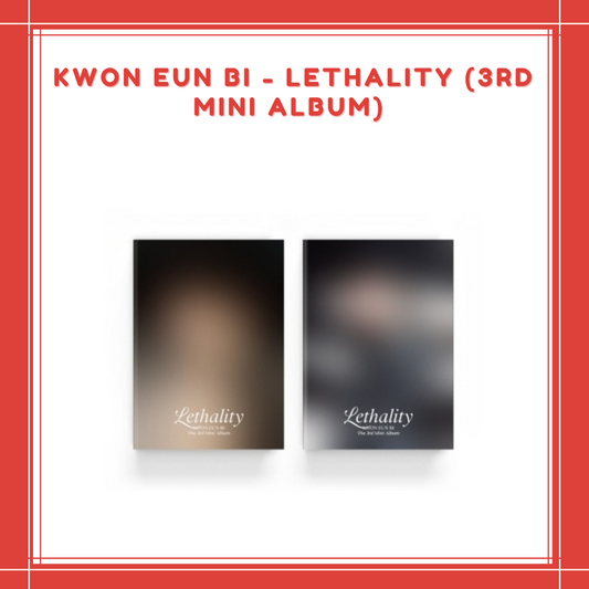 [PREORDER] KWON EUN BI - LETHALITY (3RD MINI ALBUM)